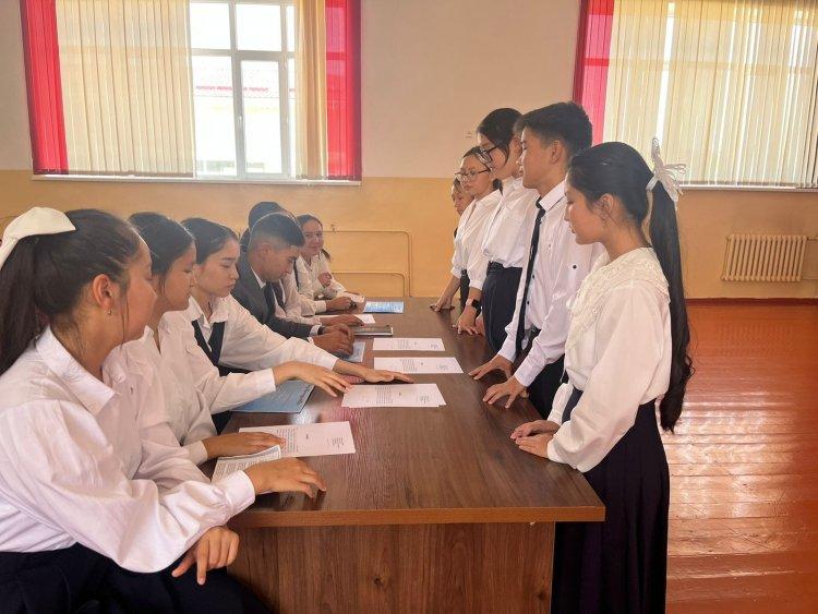 Нығметулла Киікбаев атындағы мектеп гимназиясының көшбасшы оқушылары  2022-2023 оқу жылының  мектеп парламентінің президенттігіне  сайлау жұмыстарын  бастады.
